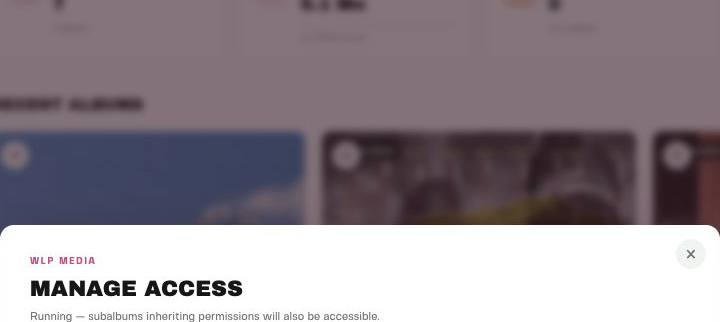 Album permissions